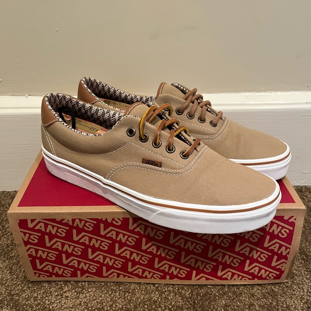 Vans Era C&L Shoe, tan/brown, men’s 11